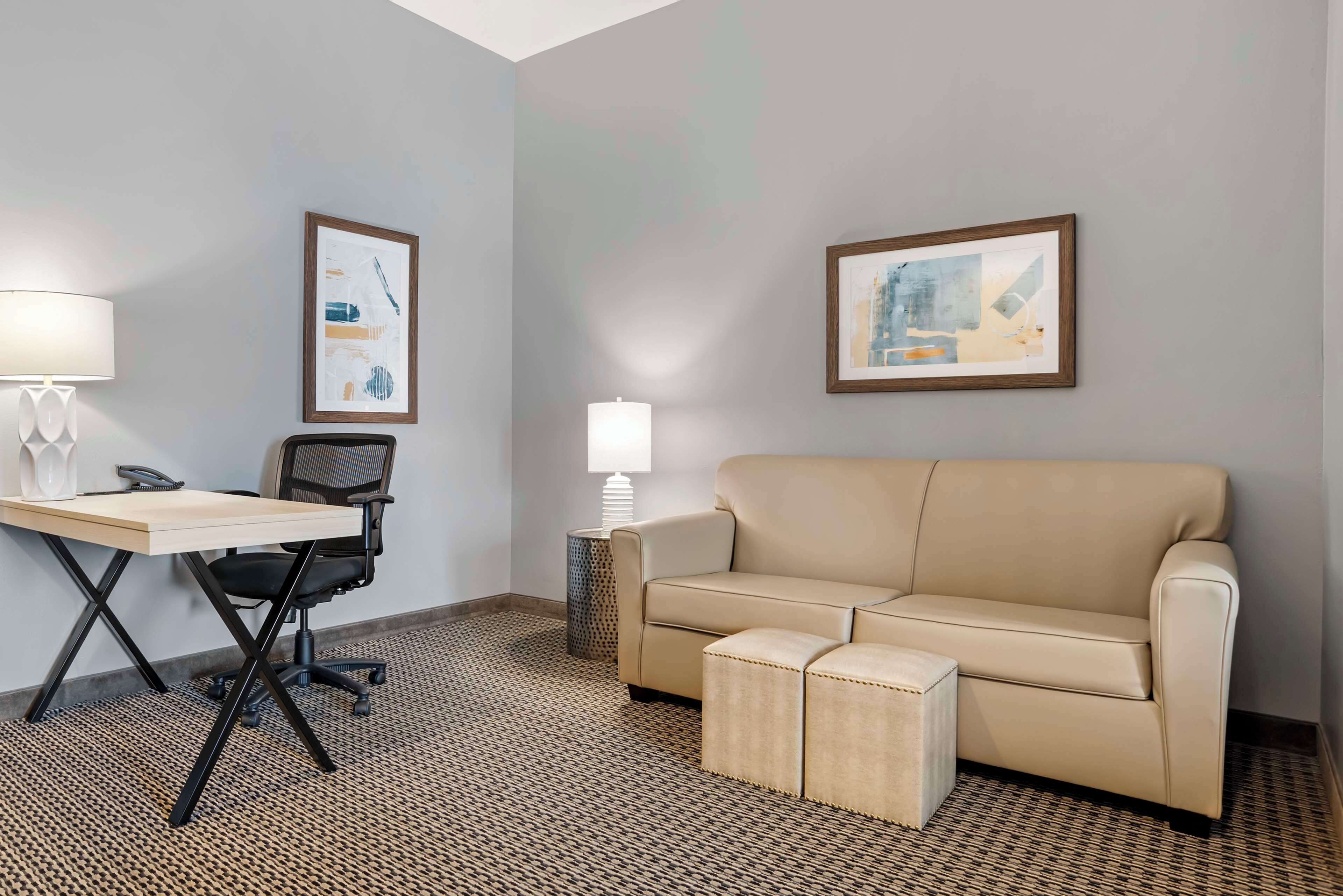 suite, 1 king bed, non smoking, kitchenette (with sofabed) | desk, laptop workspace, iron/ironing board, wifi