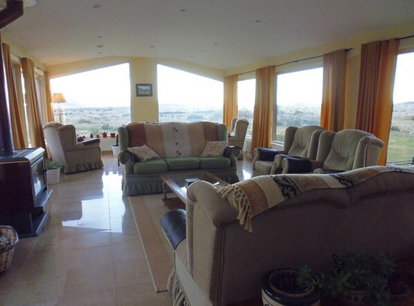 Sittområde i lobbyn