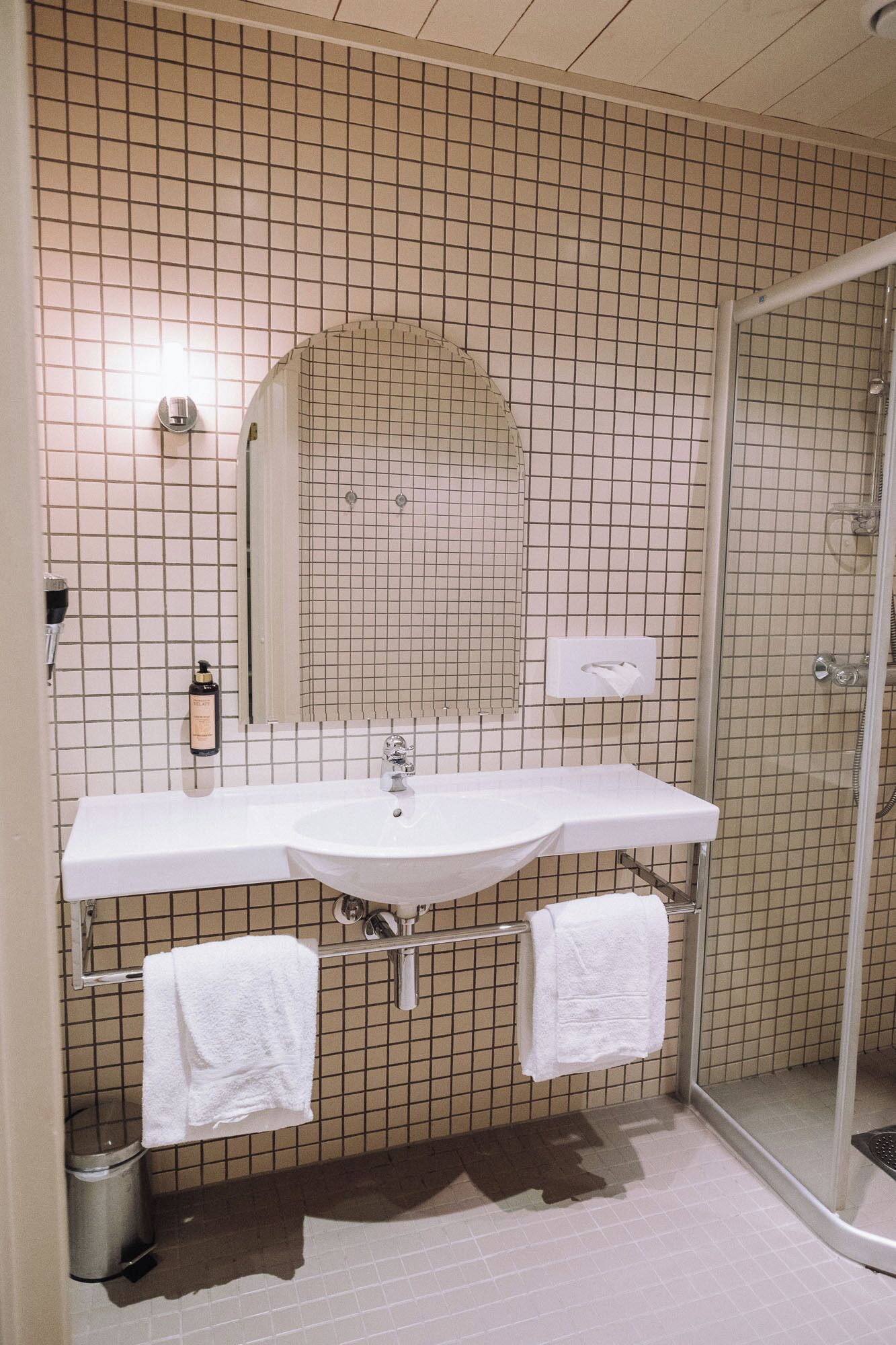 standard double or twin room | bathroom | shower, free toiletries, hair dryer, towels