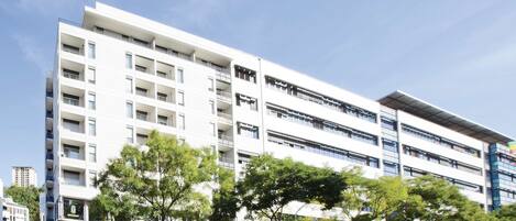 Fassade der Unterkunft