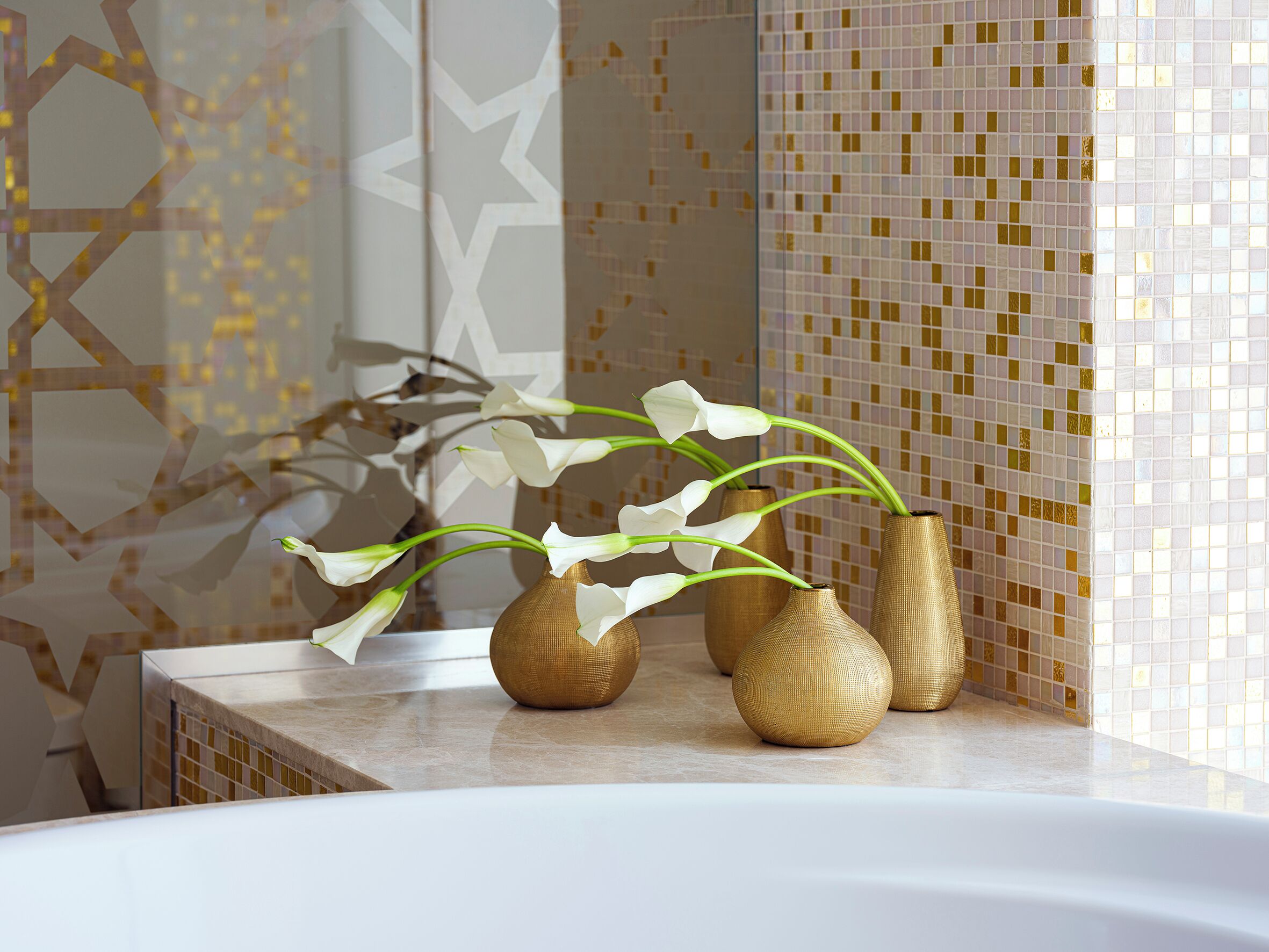 presidential suite, 1 king bed with sofa bed | bathroom | eco-friendly toiletries, hair dryer, bathrobes, slippers