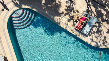 Indoor pool, seasonal outdoor pool