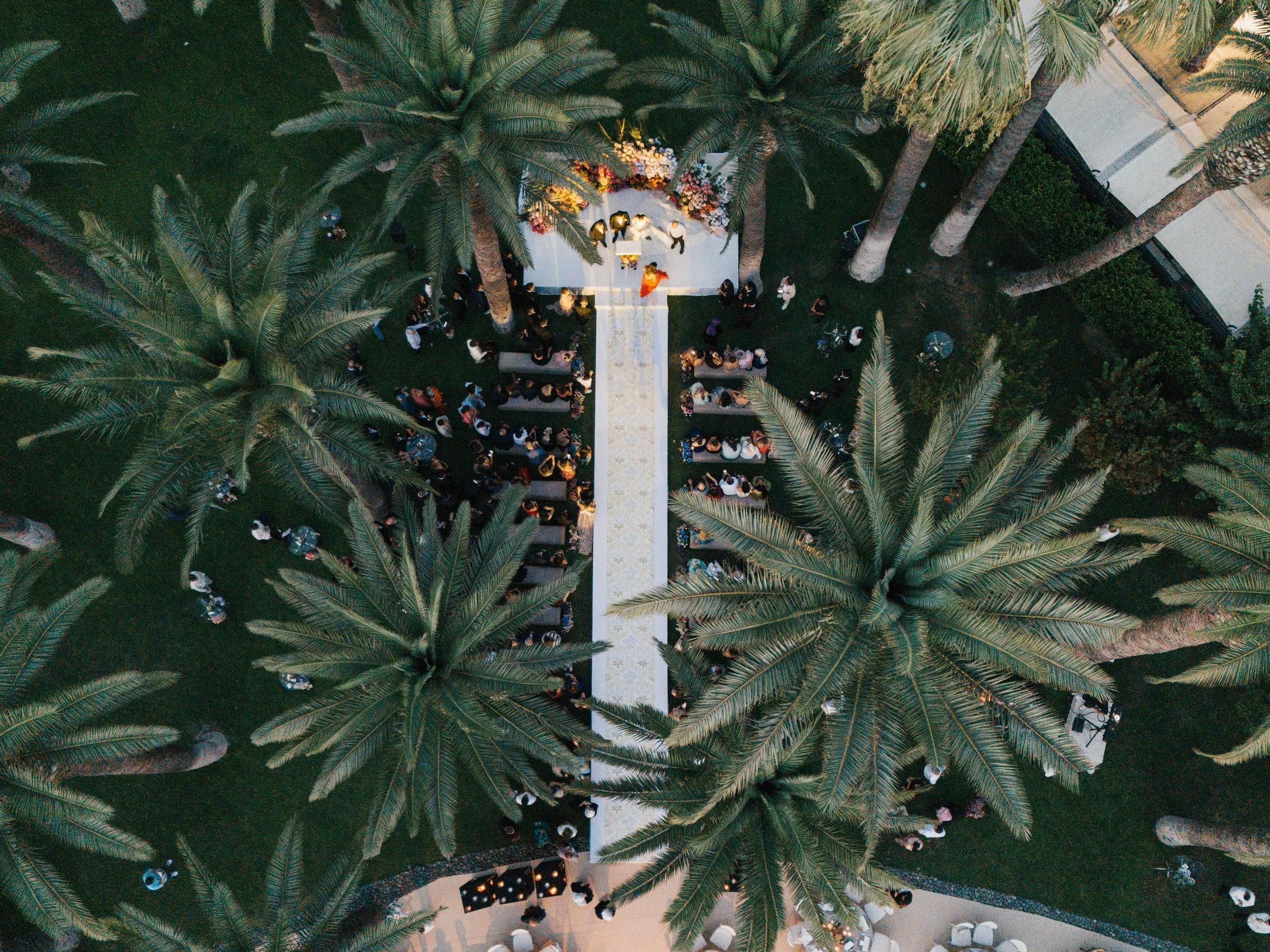 Indoor wedding