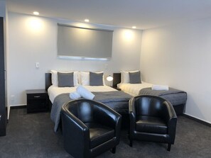 Twin Studio | Blackout drapes, iron/ironing board, WiFi, bed sheets