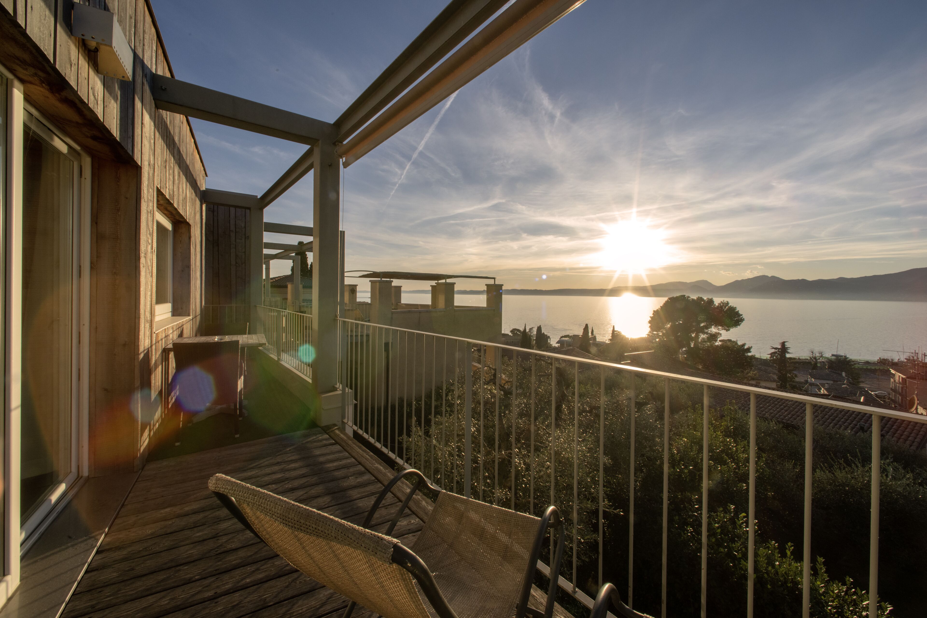 Appartamento con 1 Camera da Letto Superior, Balcone sul Lago | ระเบียง