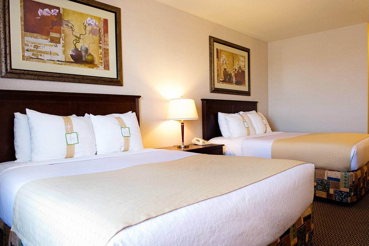 In-room safe, desk, laptop workspace, iron/ironing board