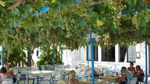 Outdoor dining - Garden Hotel (Rhodes)