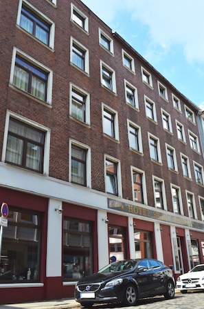 Façade de l’hébergement