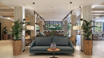 Sala de estar en el lobby