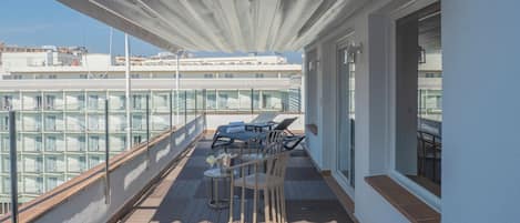 Superior tweepersoonskamer, terras | Terras