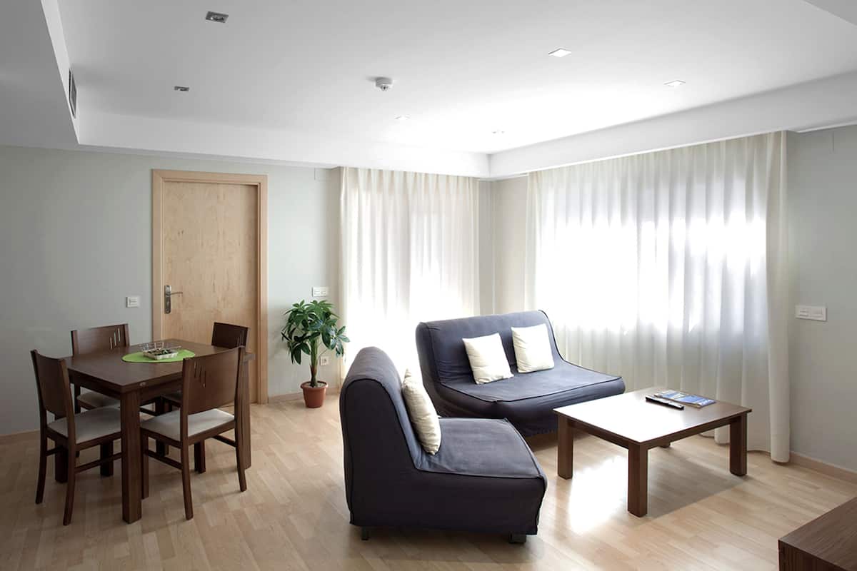 Superior Apartment, Terrace | Living room | Flat-screen TV