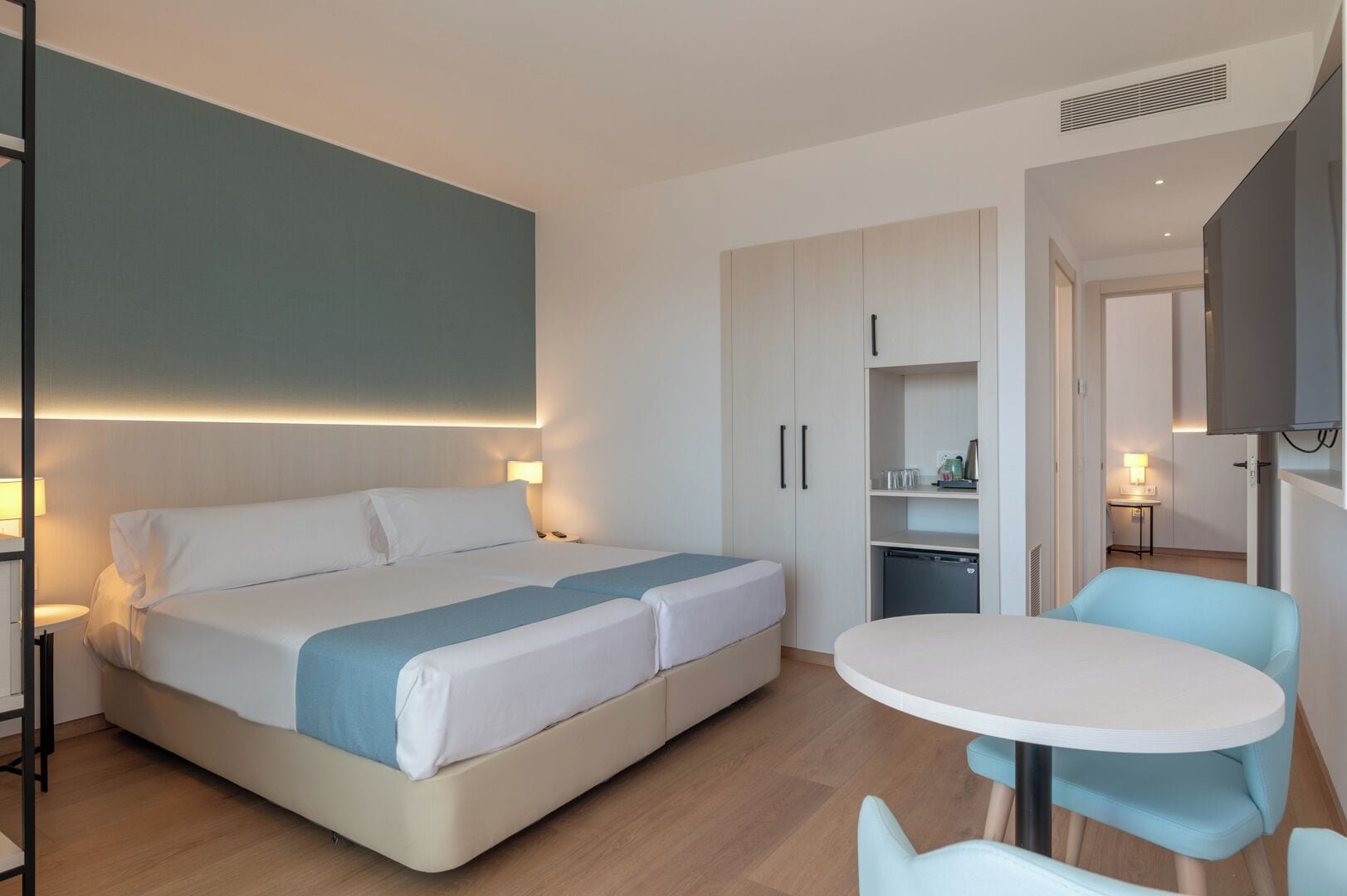 1 Schlafzimmer, Zimmersafe, Verdunkelungsvorhänge, kostenlose Babybetten