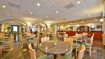 Free buffet breakfast