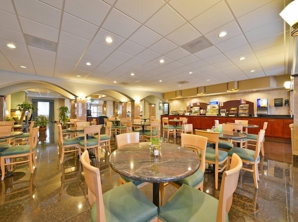 Free buffet breakfast
