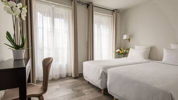 Twin Room | Premium bedding, in-room safe, desk, soundproofing