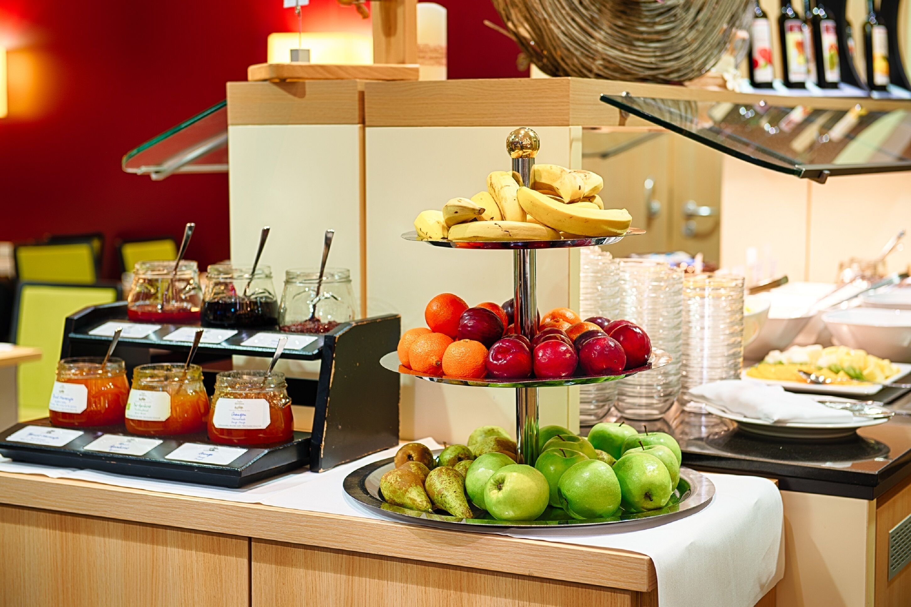 daily buffet breakfast (eur 19.00 per person)