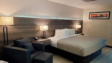 Desk, free WiFi, bed sheets, wheelchair access