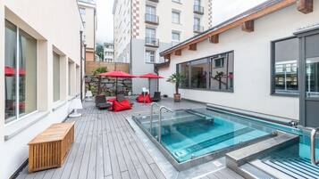 Innenpool, Außenpool