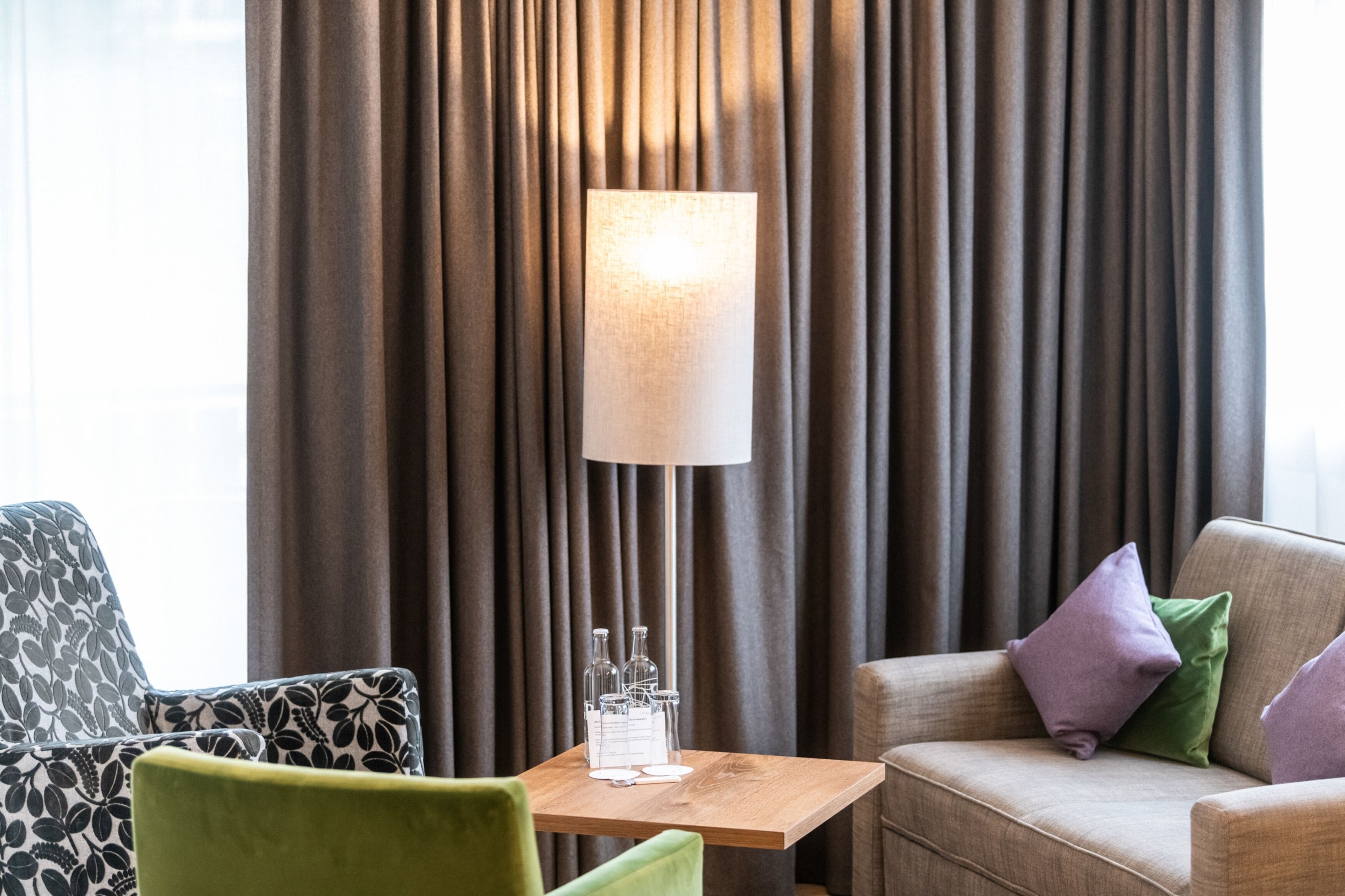 superior double room, balcony | living area | tv