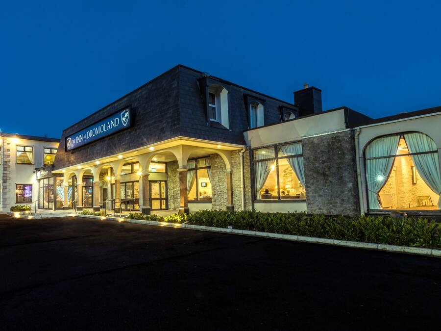 Front of property – evening/night