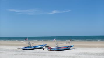 On the beach