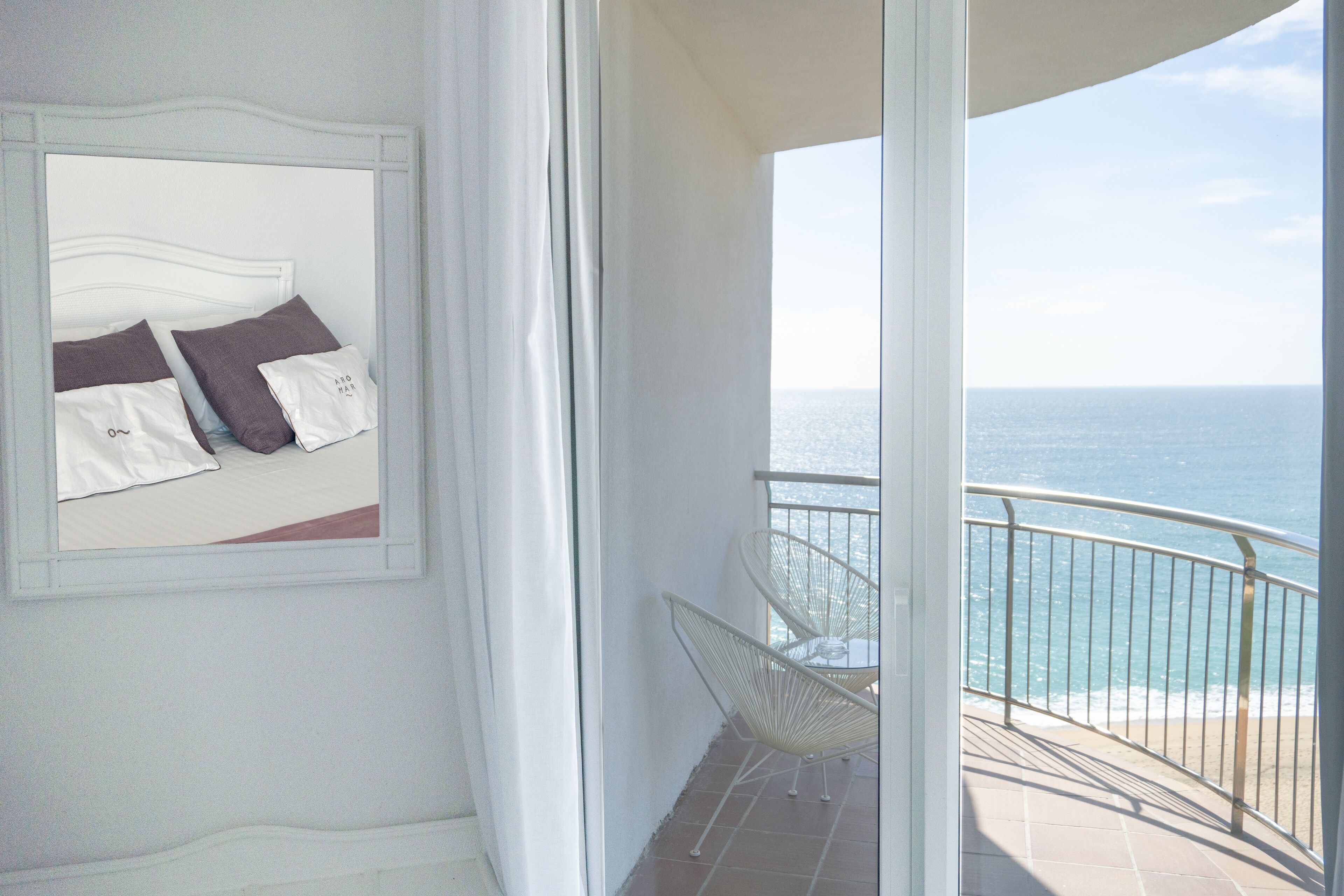 classic double room, balcony, partial sea view | balcony view