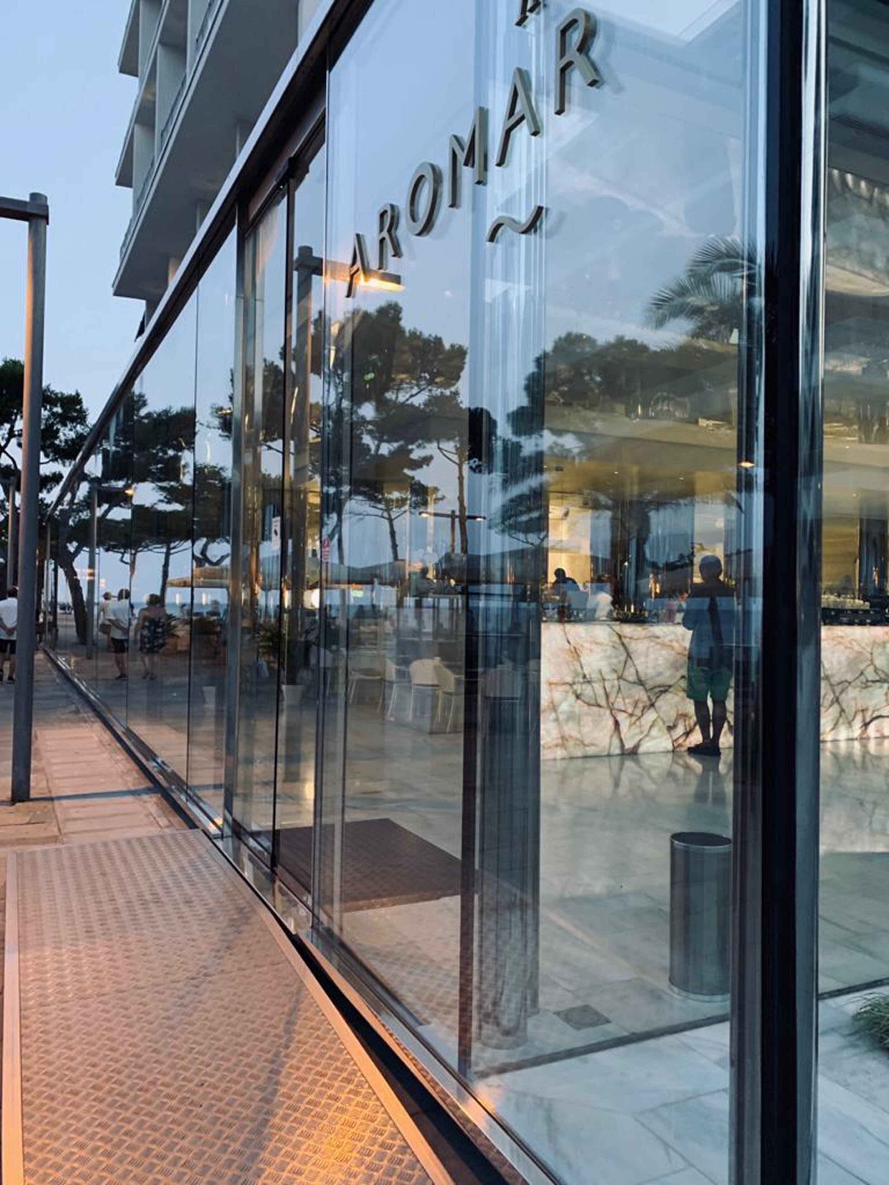 Entrada al alojamiento