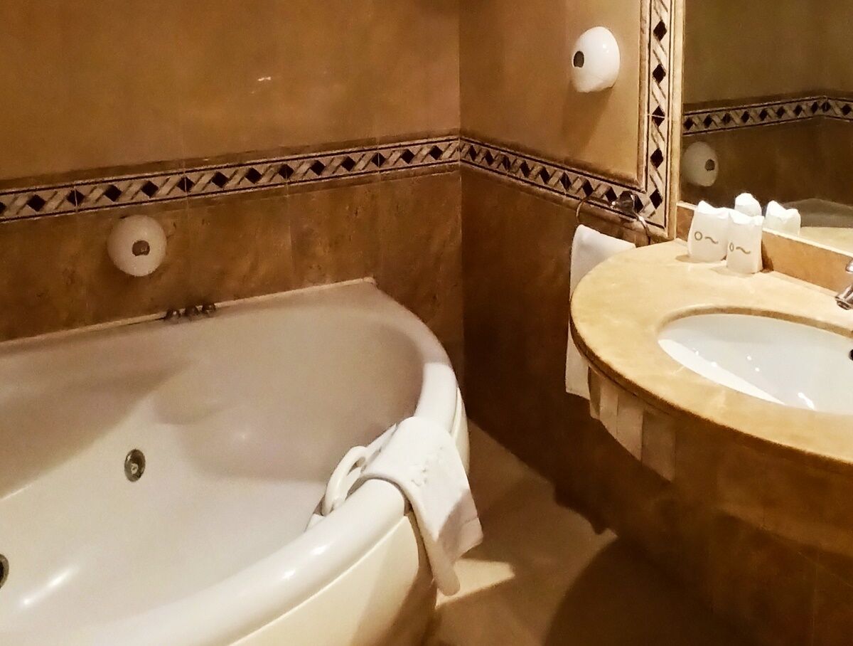 classic family room, balcony, sea view | bathroom | eco-friendly toiletries, hair dryer, towels, soap