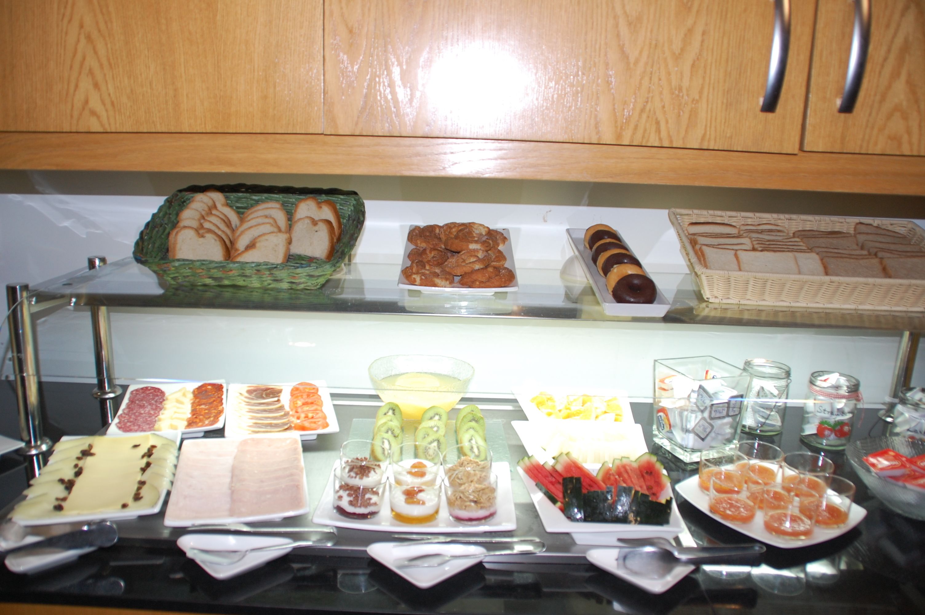 daily buffet breakfast (eur 12 per person)