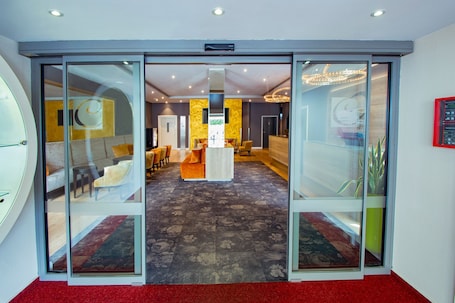 Interior entrance