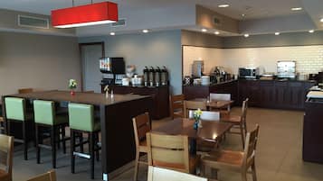 Free buffet breakfast