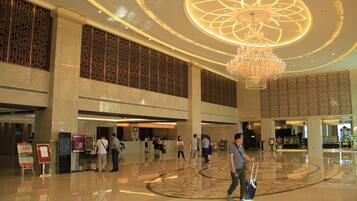 Check-in/check-out kiosk