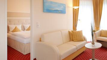 1 chambre, literie hypoallergénique, minibar