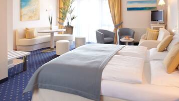 1 chambre, literie hypoallergénique, minibar