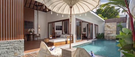 Villa, 1 Bedroom, Private Pool | Terrace/patio