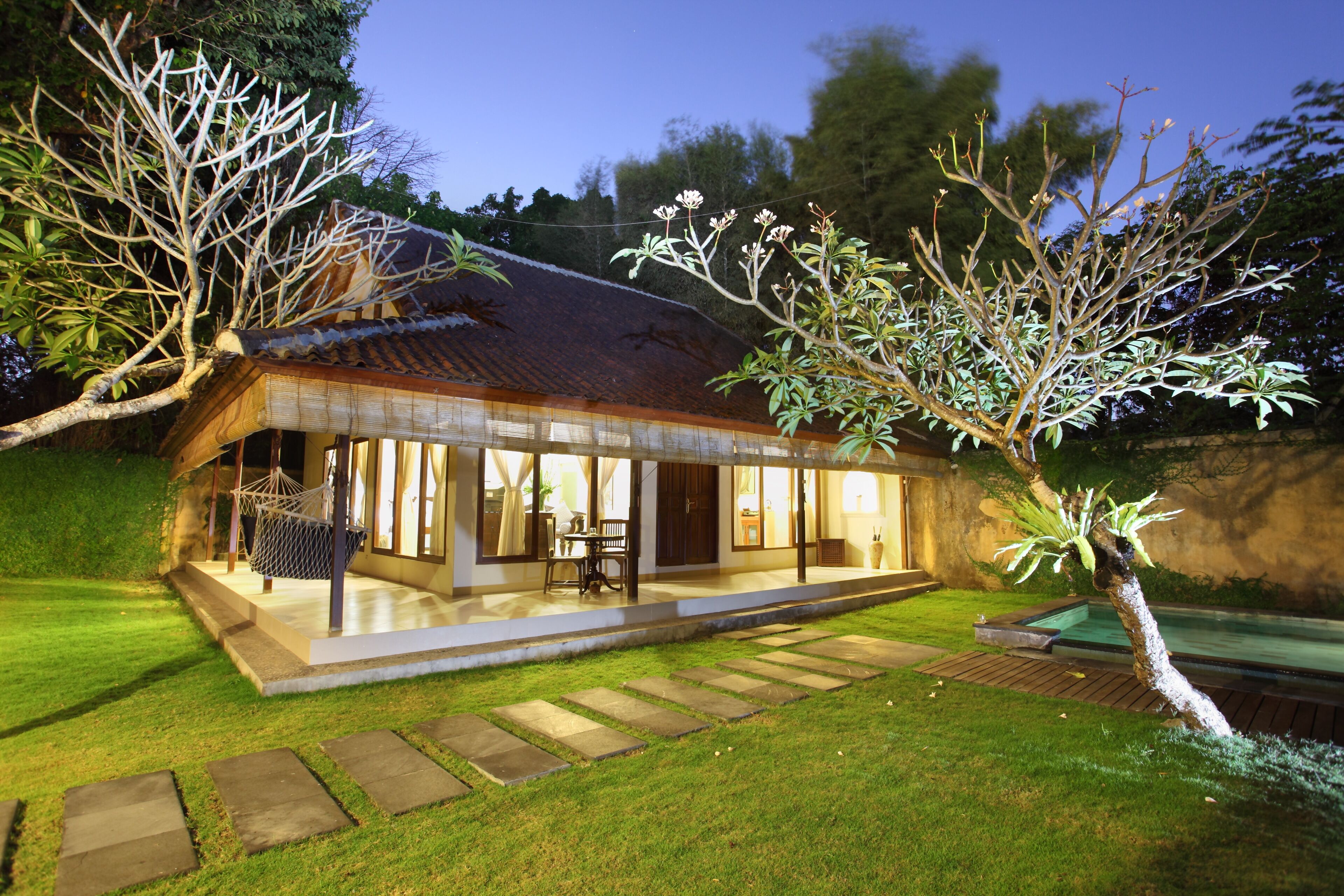 Fachada de la propiedad