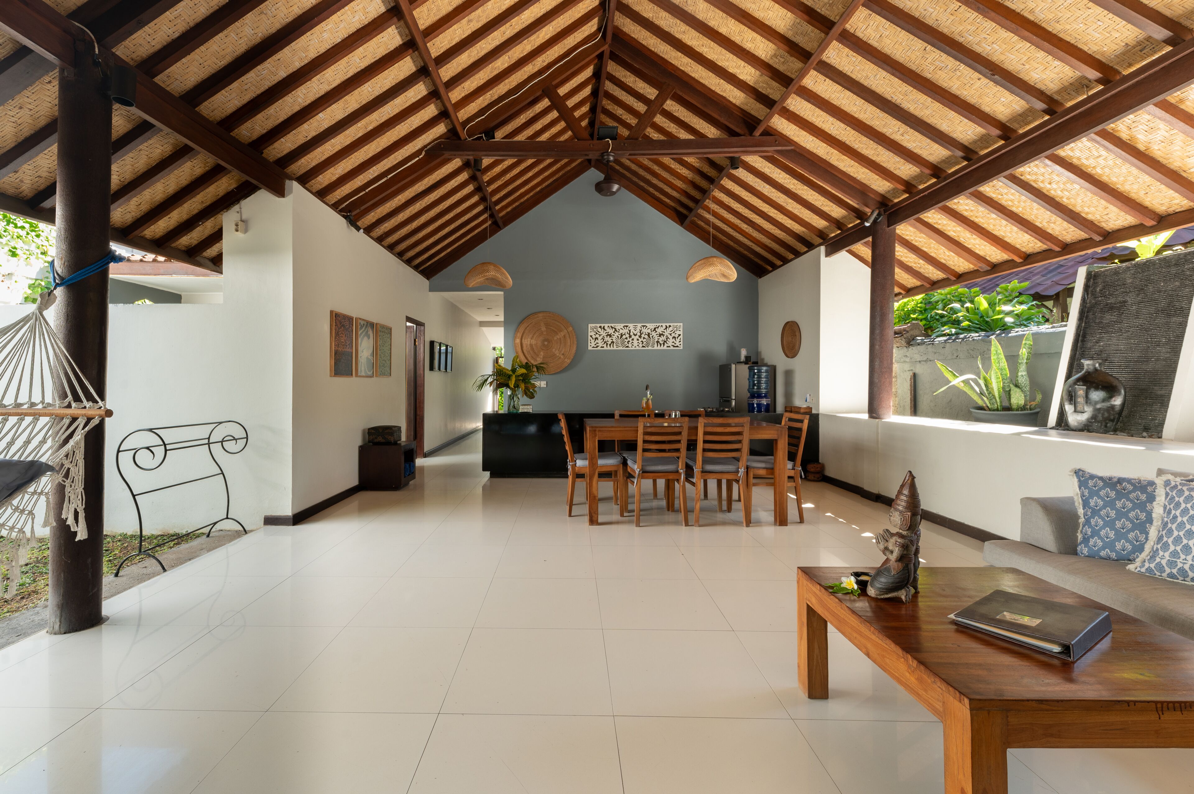 villa, 1 bedroom, private pool | living area | 32-inch lcd tv with cable channels, tv, ipod dock