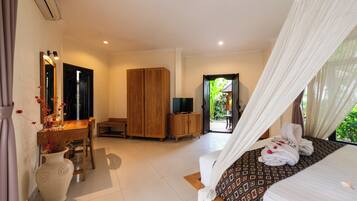 Villa Deluxe, vue jardin (Deluxe Garden Villa) | Minibar, coffres-forts dans les chambres, bureau, lits bébé (gratuits)