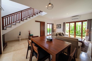 Villa, 3 Bedrooms, Private Pool | Living area | TV