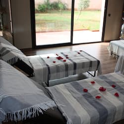 Couples treatment room(s), steam room, Turkish bath/hammam