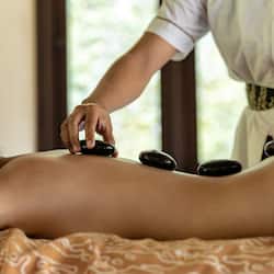 Couples treatment rooms, body treatments, hot stone massages, body wraps