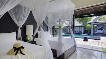 Presidential Villa, 5 Bedrooms | Desk, iron/ironing board, free cots/infant beds, rollaway beds
