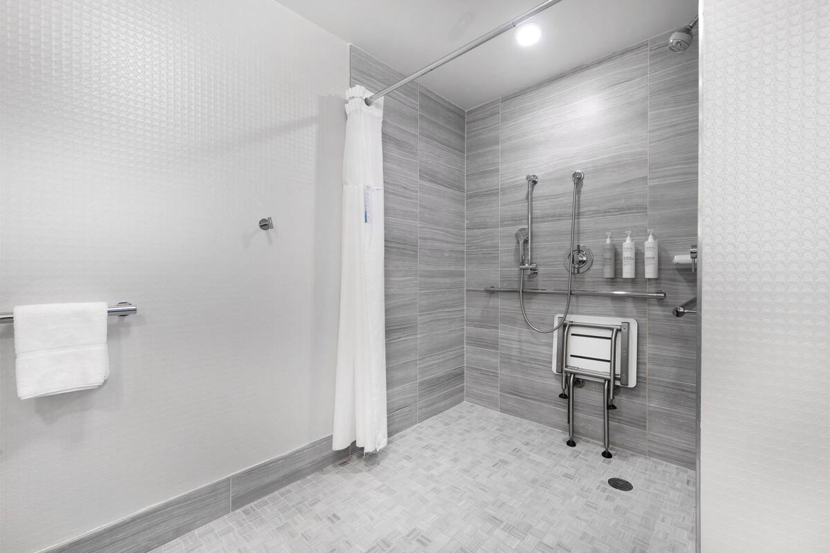 studio, accessible, non smoking | bathroom shower