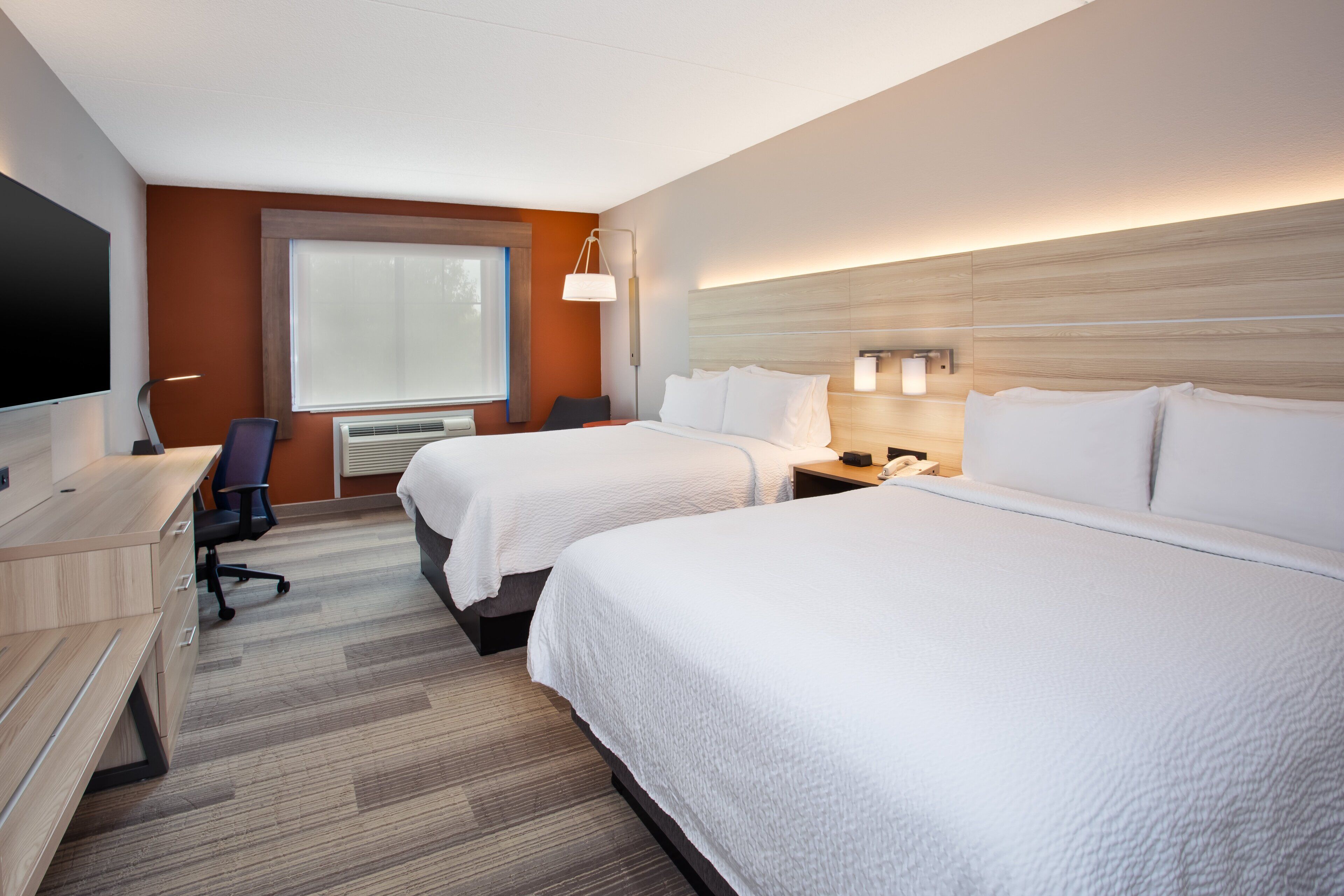 in-room safe, desk, laptop workspace, iron/ironing board