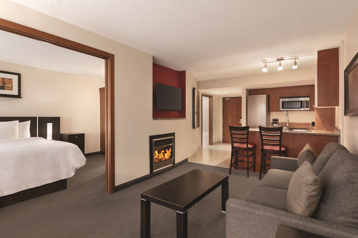1 habitación y ropa de cama de alta calidad