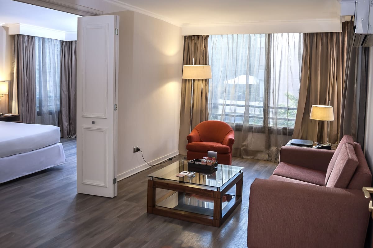 Standaard tweepersoonskamer | 1 slaapkamer, een minibar, een kluis op de kamer