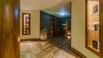 Espace de soins pour les couples, sauna, soins corporels