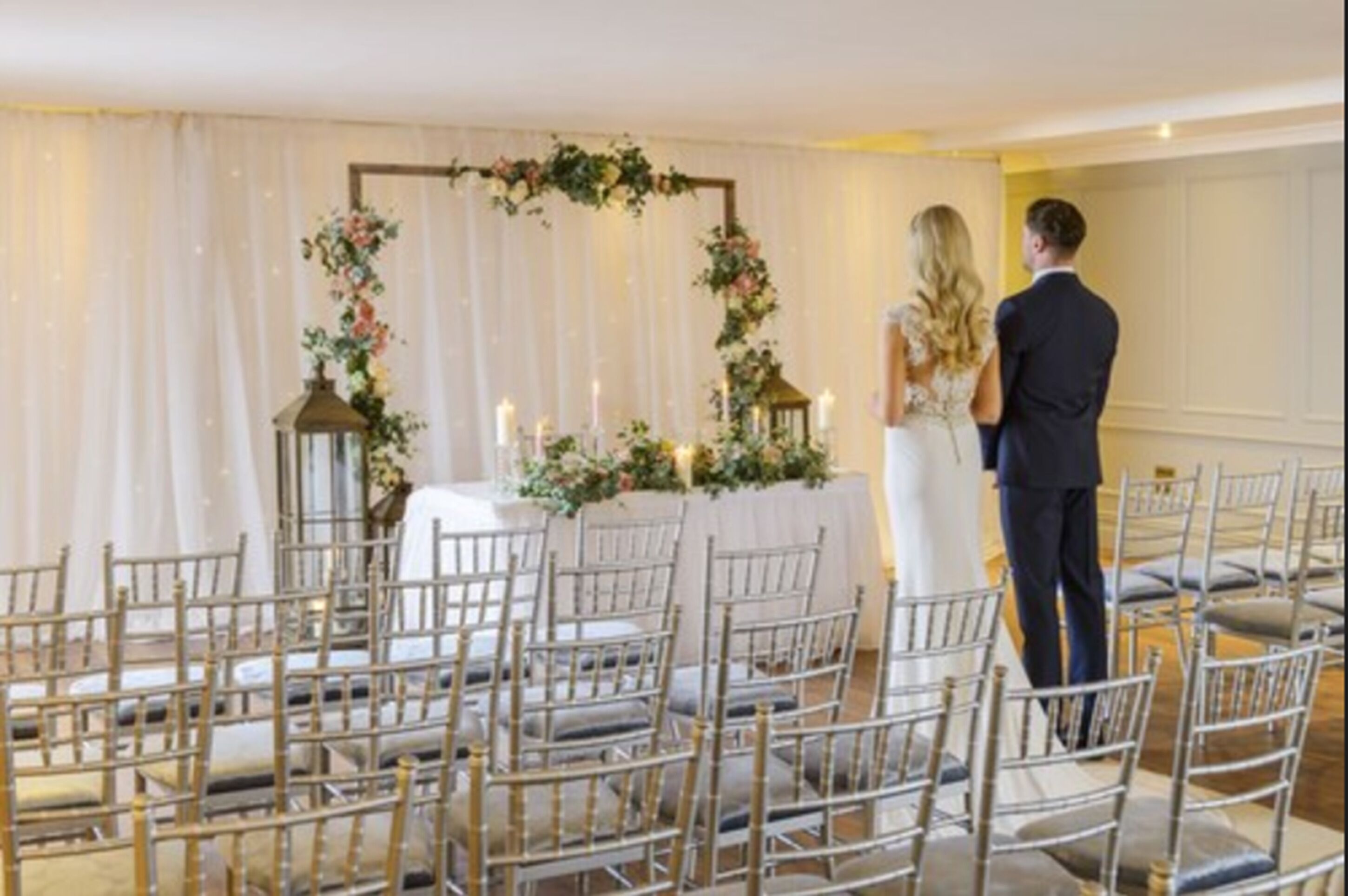 indoor wedding