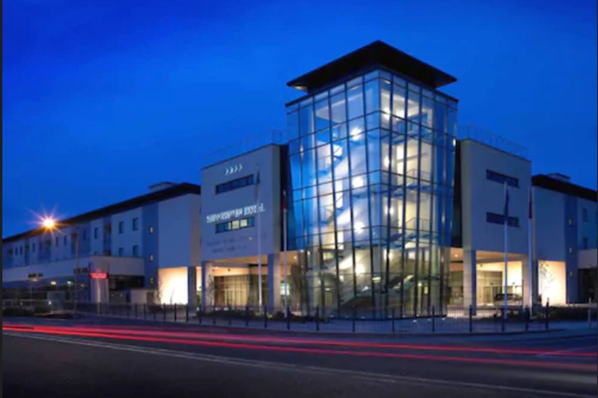 front of property – evening/night