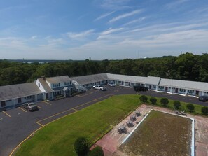 منظر من الجو على ارتفاع عالٍ